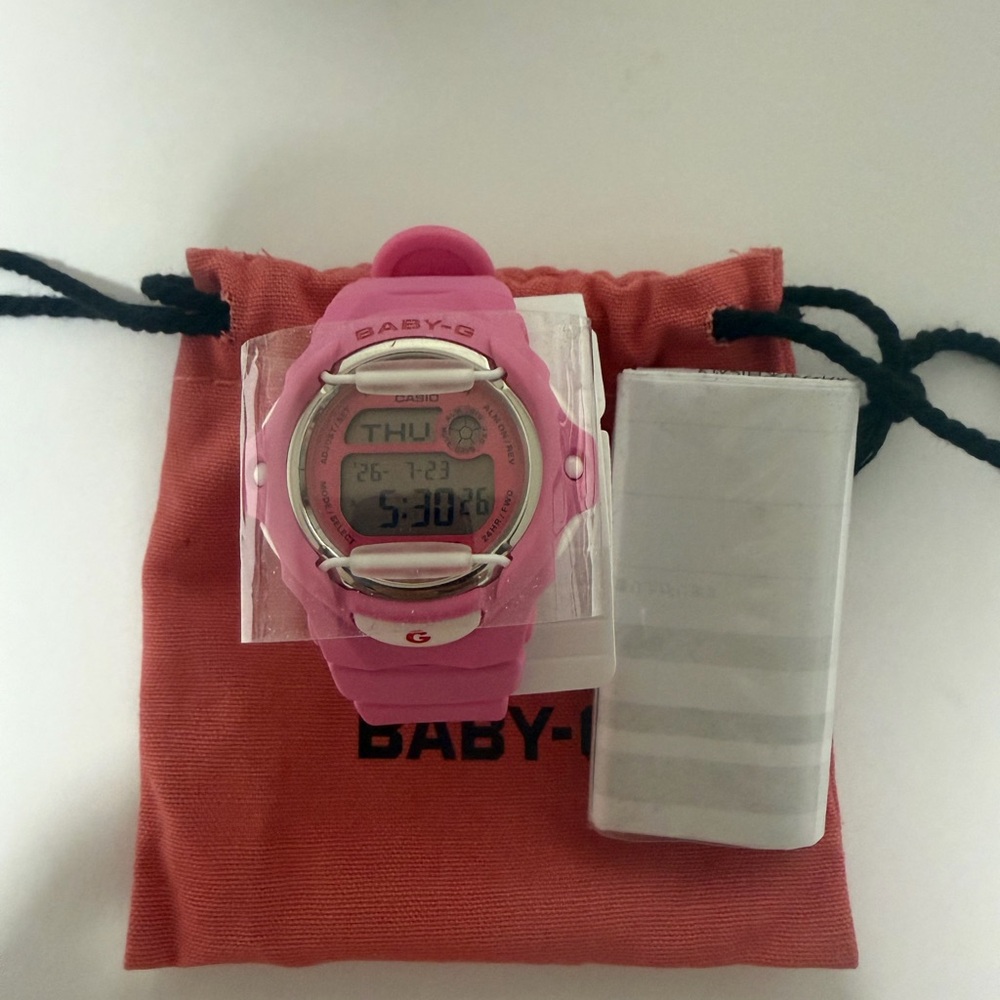 Casio Baby-G Pink Digital Sport Watch with Box - Picture 2 of 3